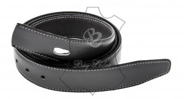 Gürtel- schwarz glatt