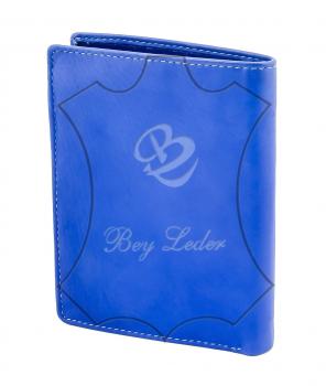 Herrengeldbörse blau