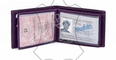 Herrengeldbörse lila