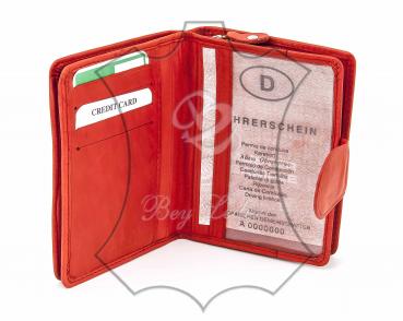 Damenportemonnaie rot