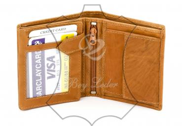 Herrengeldbörse orange