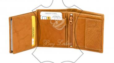 Herrengeldbörse orange