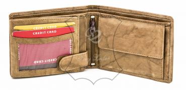 Preview: Herrengeldbörse - hellbraun