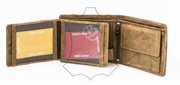 Preview: Herrengeldbörse - hellbraun