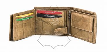 Preview: Herrengeldbörse - hellbraun