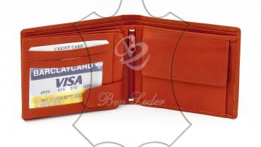 Preview: Herrengeldbörse - rot