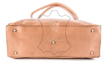 Preview: Schultertasche- hellbraun