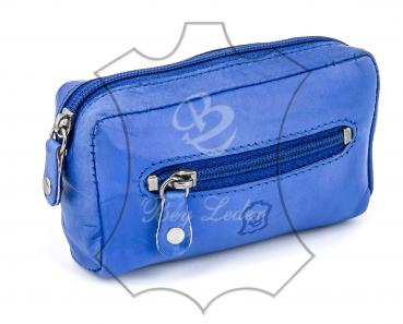 Schlüsseltasche- blau