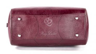 Tragehandtasche- bordeaux