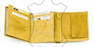 Preview: Herrengeldbörse - hellgelb