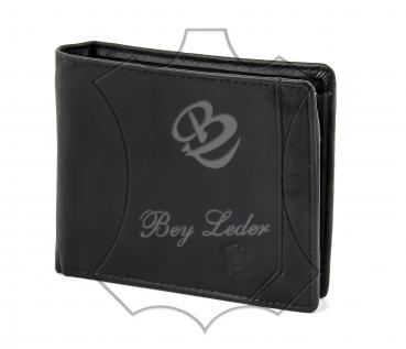 Herrengeldbörse - schwarz