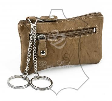 Preview: Schlüsseltasche - braun