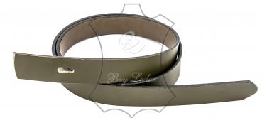 Gürtel- olivgrün glatt