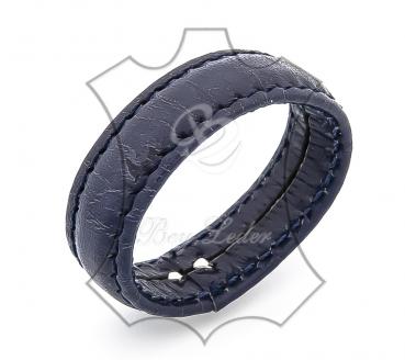 Gürtelschlaufe- dunkellila mit Naht