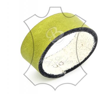 Gürtelschlaufe- hellgrün glatt