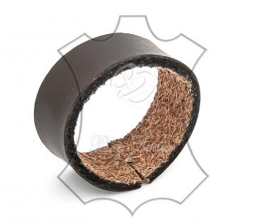 Gürtelschlaufe-mokkabraun-glatt