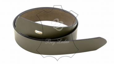 Gürtel- olivgrün  glatt