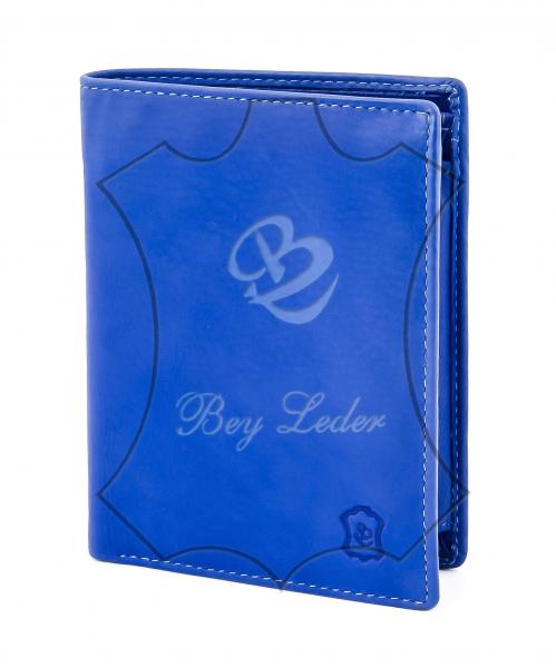 Herrengeldbörse blau