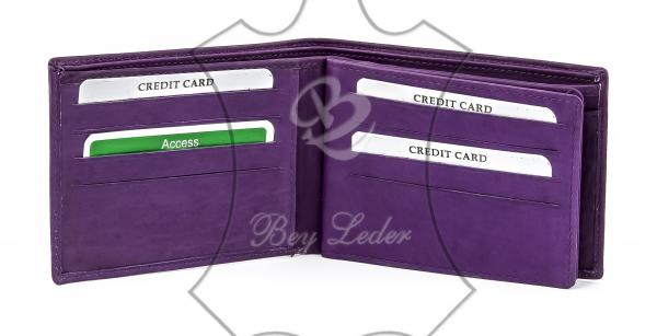 Herrengeldbörse lila