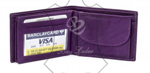 Herrengeldbörse lila