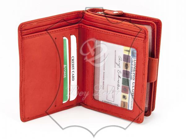 Damenportemonnaie rot