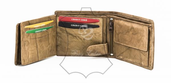 Herrengeldbörse - hellbraun
