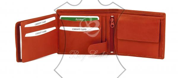 Herrengeldbörse - rot