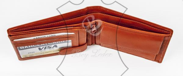 Herrengeldbörse - rot